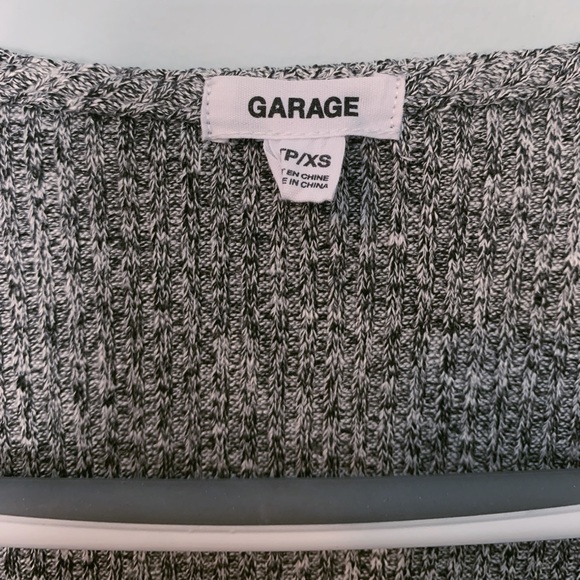 GARAGE Smokey tie Cardigan - Picture 3 of 4